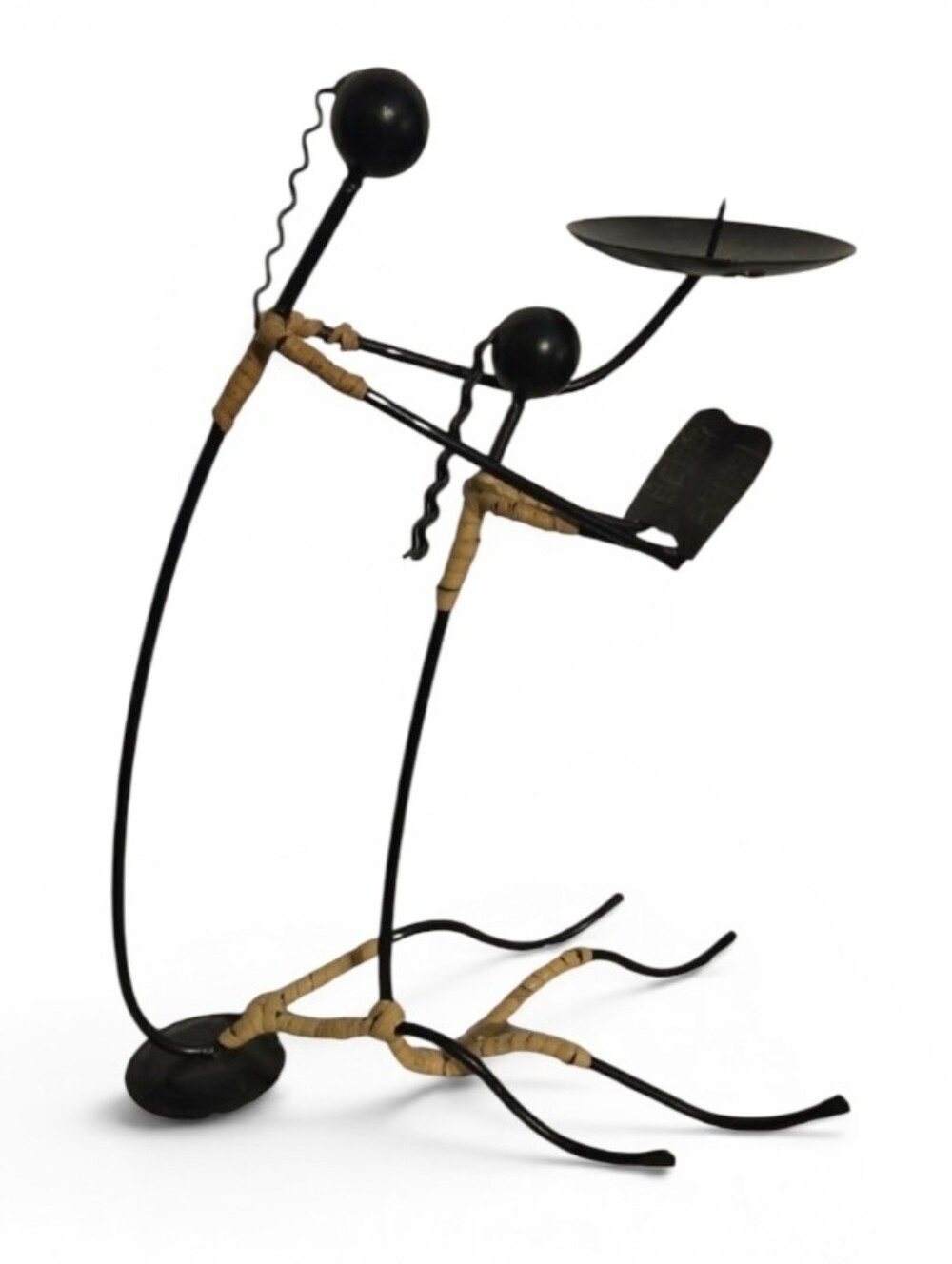 Metal Sculptures - Mother /Teacher & Child Figures Home Art
